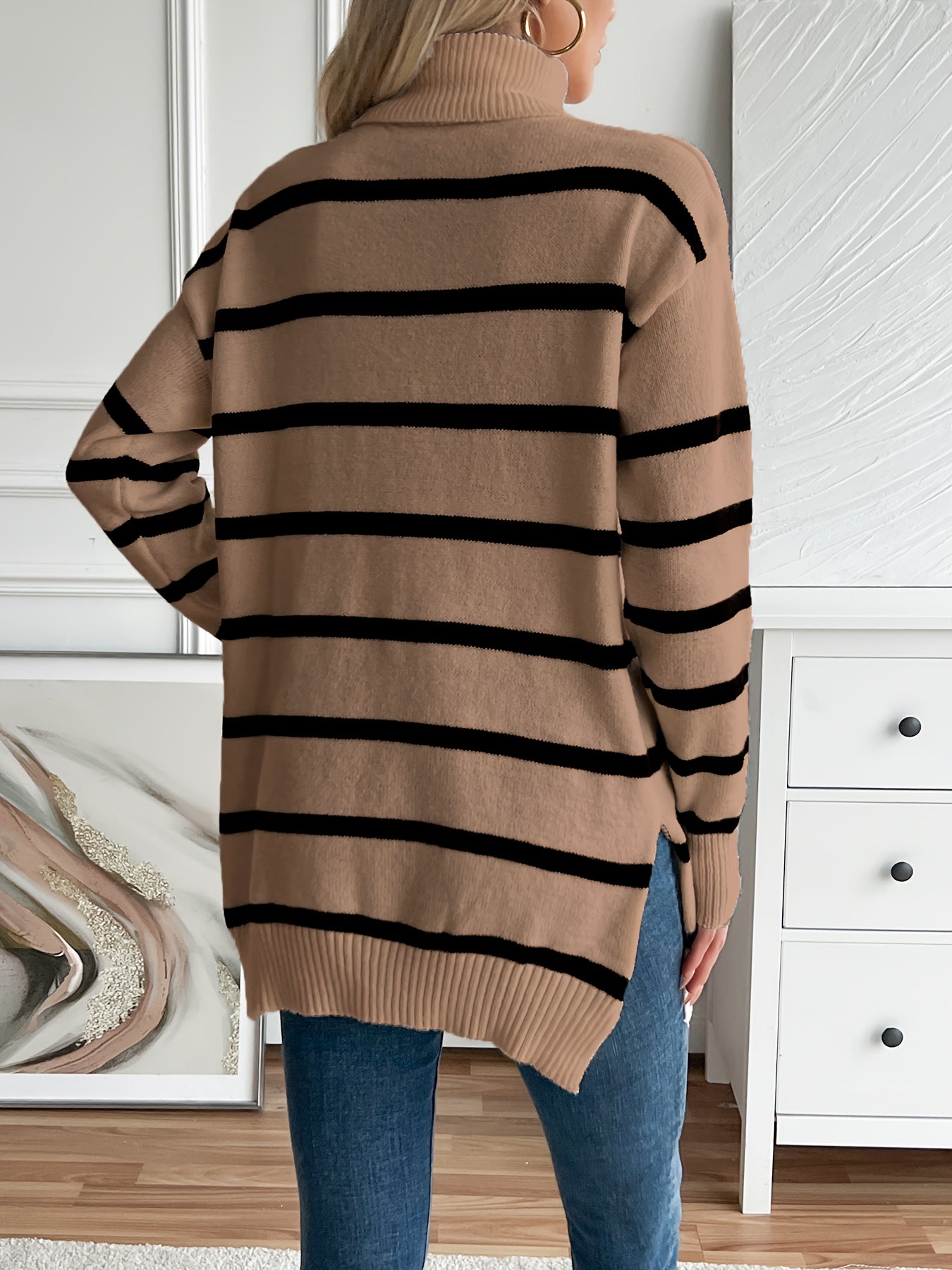 THE STRIPED SWEATER