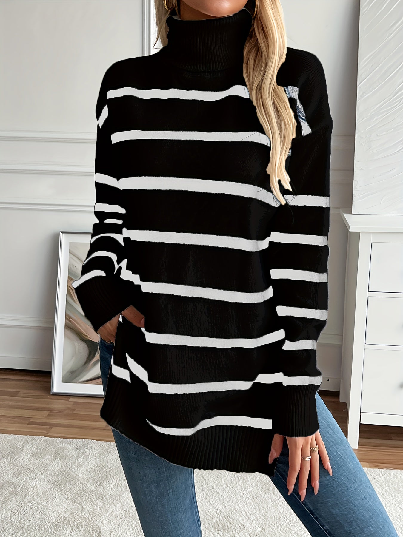 THE STRIPED SWEATER